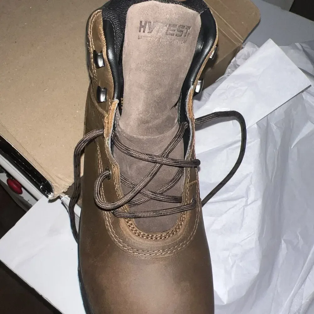 Hytest Metguard 6” Waterproof Metatarsal Safety Toe Work Boots K13261 Sz 10 W